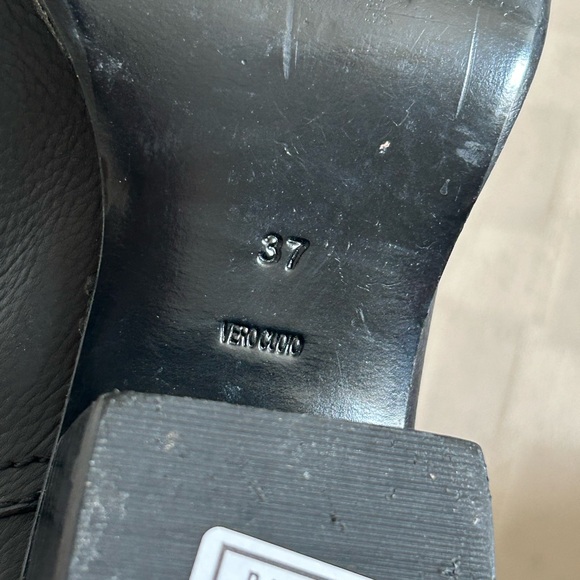 Alexander Wang Rose Gold Lift Heel Kori Leather Ankle Booties - Picture 7 of 13